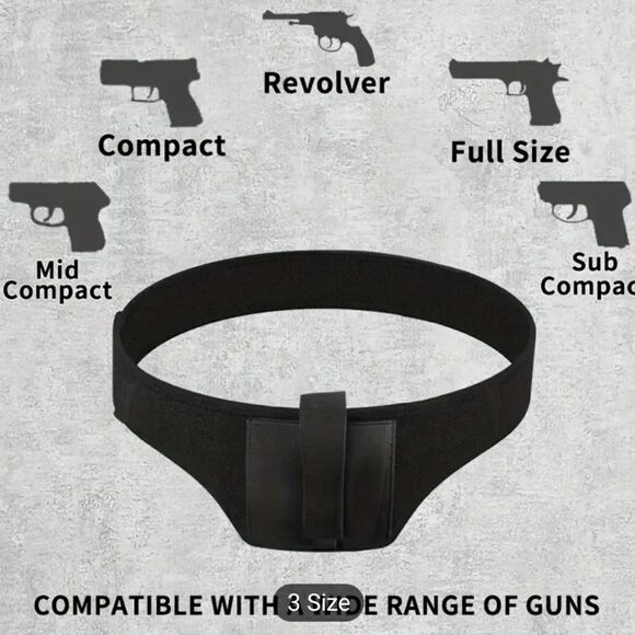 Adjustable waist concealment holster - Picture 2 of 3